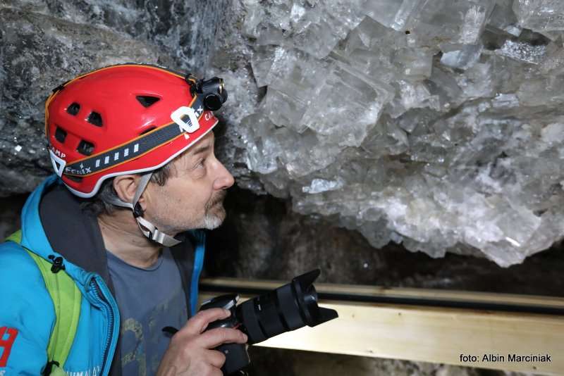 Albin Marciniak Groty Kryształowe Kopalnia Wieliczka foto Rafał Stachurski 17
