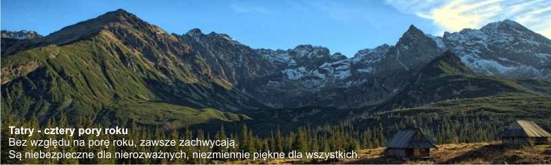 Tatry cztery pory roku
