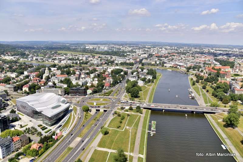 Krakow z balonu 1