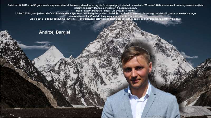 Andrzej Bargiel na K2 jako pierwszy na świecie
