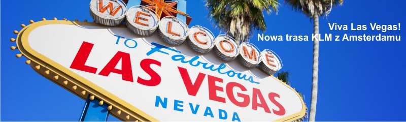 Las Vegas nowa trasa KLM