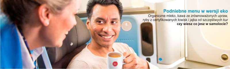 jedzenie w samolocie 1