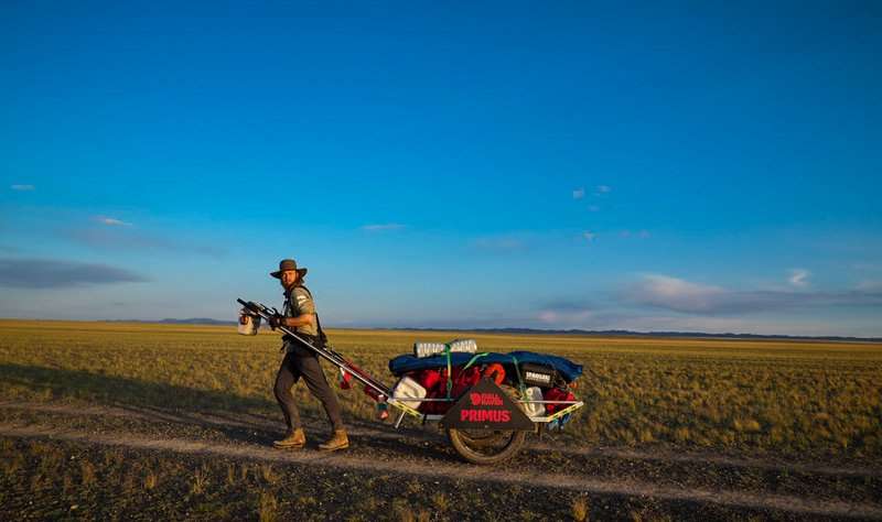 Mateusz Waligóra przeszedł samotnie pustynię Gobi jako pierwszy w historii 3