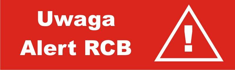 Uwaga Alert RCB