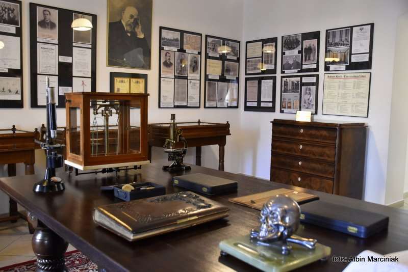 Muzeum laureata Nagrody Nobla dr Roberta Kocha odkrywcy bakterii wywołującej gruźlicę 8