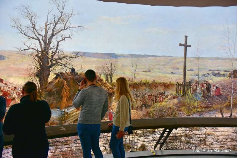 Panorama Racławicka obraz Bitwa pod Racławicami Muzeum we Wrocławiu 6