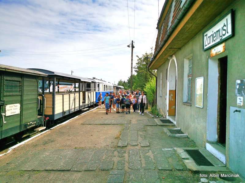 Kolej Waskotorowa Stacja Zaniemysl 13