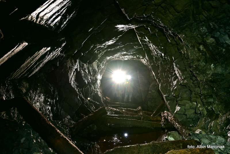 Kopalnia Uranu Podgorze Kowary trasa ekstremalna 5