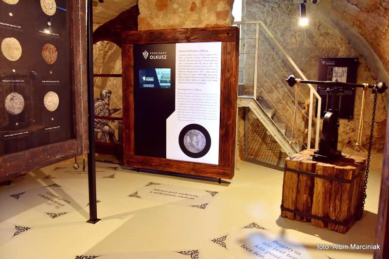 Podziemna trasa turystyczna pod budynkiem starostwa w Olkuszu 46