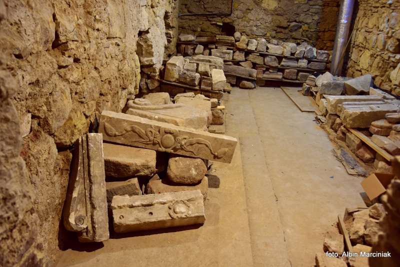 Podziemna trasa turystyczna pod budynkiem starostwa w Olkuszu 49