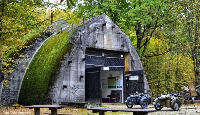 Schron kolejowy bunkier w Konewce