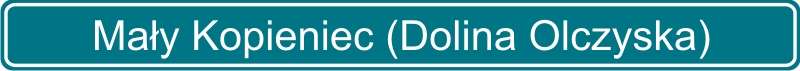 62 Mały Kopieniec Dolina Olczyska