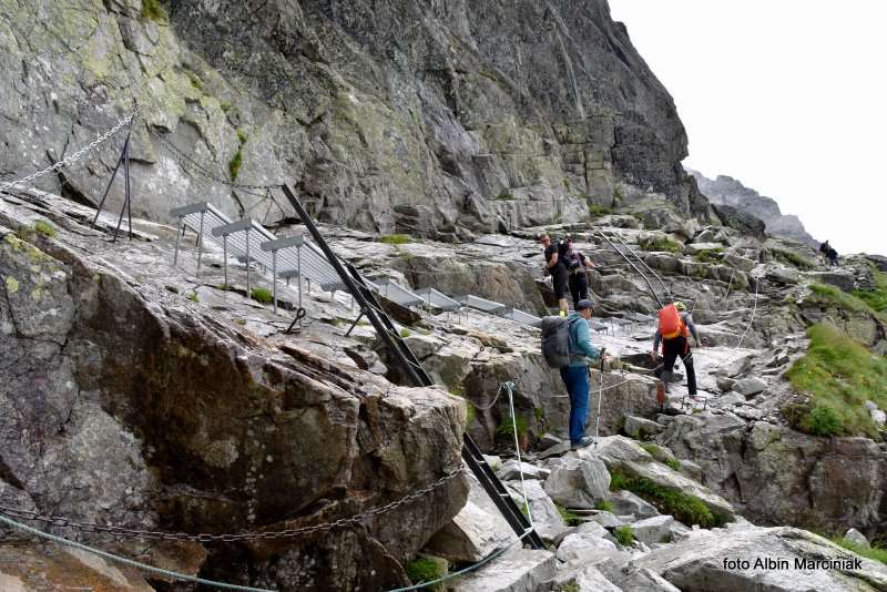 16 szlak do schroniska pod Rysami Tatry Wysokie