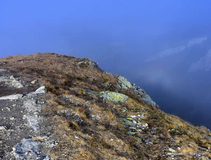 Czerwone Wierchy jesiennie Widmo Brockenu 2