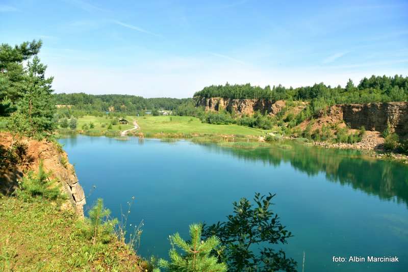 Park Gródek dawny Kamieniołom Polskie Malediwy w Jaworznie 1
