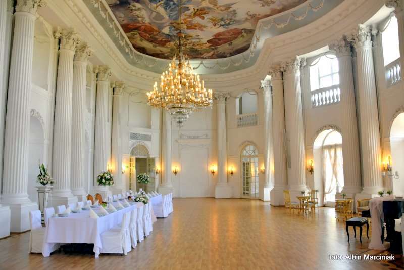 Zamek w Rydzynie sala balowa Wielkopolska 13