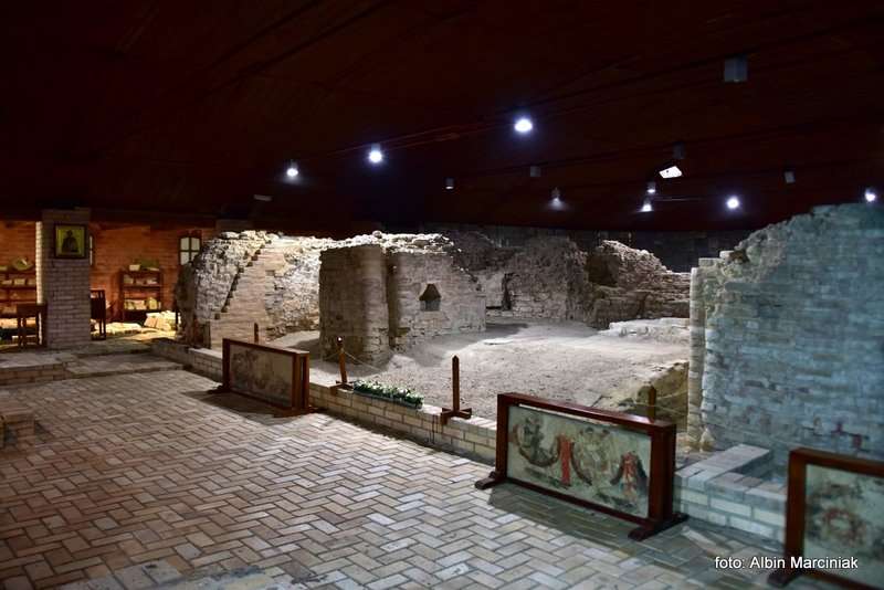 Zamek w Łucku podziemia Podole Ukraina 2019 7