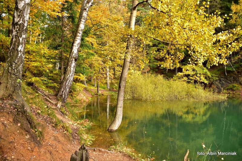 Kolorowe jeziorka w Rudawach Janowickich 12