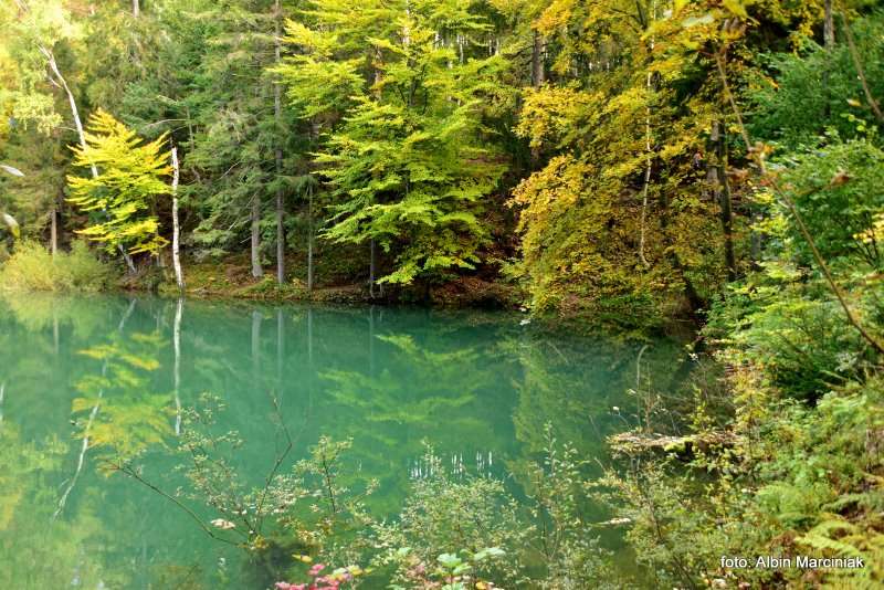 Kolorowe jeziorka w Rudawach Janowickich 16