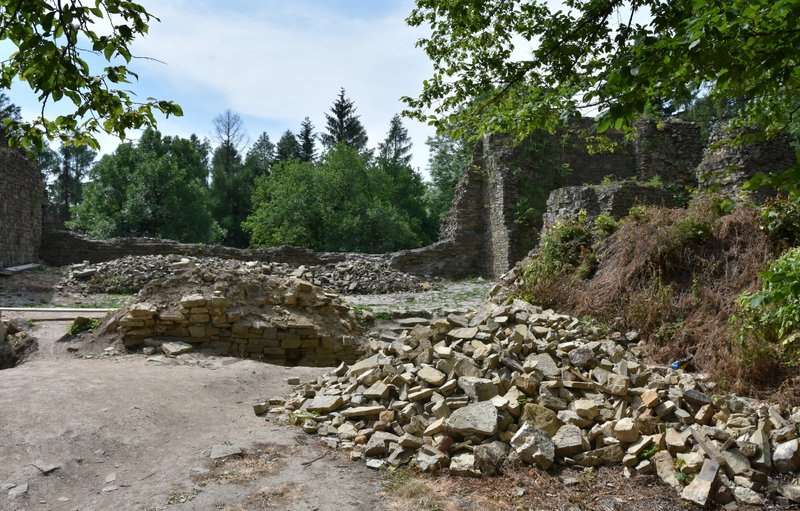 Zamek gotycki w Lanckoronie 12