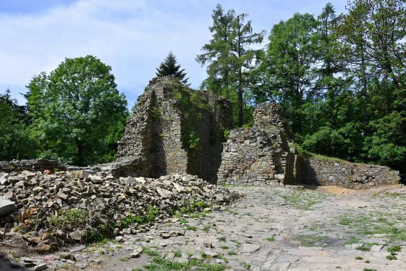 Zamek gotycki w Lanckoronie 2