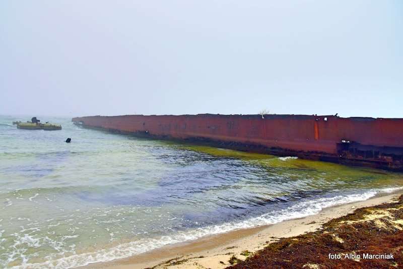 Wrak statku ORP Wicher II oraz ORP Grom II na Helu 31